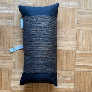Donna Karan Black Onyx Bedding Collection  11 x 22 Decorative Pillow